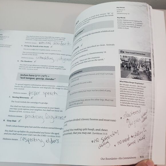 HaYesod The Foundation Student Workbook 9th Ed 2017, Boaz Michael - Ch 8-10 USED - Picture 13 of 13